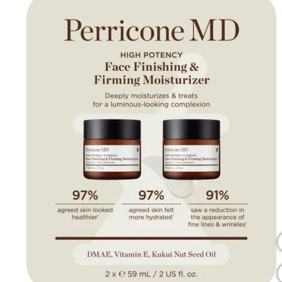 Perricone MD Face Finishing & Firming Moisturizer, 2.0 fl oz, 2-pack NEW - Picture 1 of 5